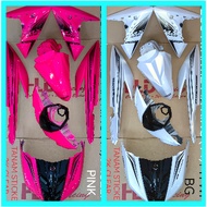 EGO AVANTIZ MX KING 14 YAMAHA BODY COVER SET WITH SIAP STICKER TANAM 2K CLEAR - FORZEN PINK / MYWP1