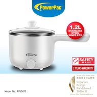 PowerPac Multi Cooker steamboat noodle cooker 1.2L (PPJ3013)