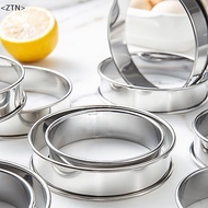 <ZTN> 8/9/10CM English Muffin Rings Double Rolled Tart Ring Round Stainless Steel Muffin Nice