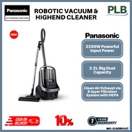 PANASONIC MC-CL609 2200W CYCLONE BAGLESS CANISTER VACUUM CLEANER WITH HEPA FILTER MC-CL609HV47