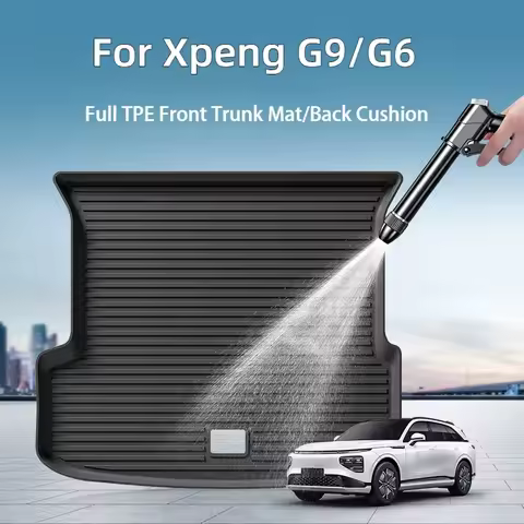 For Xpeng G6 G9 Car Trunk Mat TPE Waterproof Mat Original Trunk Mat Modified Interior XiaoPeng G6 G9