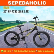 Sepeda Anak Laki BMX PHOENIX NP 7722 Ban 2.40 Ukuran 20 Inch