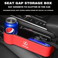 Lexus Car Seat Storage Box Gap Storage Box Car Storage Box Gap Filler Holder For Wallet Phone Gap Pocket Car Accessories