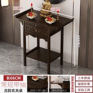 XYNew Chinese Auspicious Altar Buddha Shrine Household Incense Burner Table Buddha Cabinet God of Wealth Cabinet Console