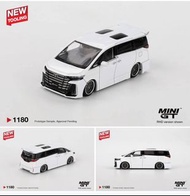 Mini GT 1/64 Toyota Vellfire 40 KUHL White (LHD/RHD/Blister) 合金模型車