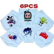 6PCS DIDO'S BRIEF FOR BOY KIDS 0-6YR OLD