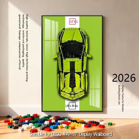 Display Wallboard with Frame legof1 Suitable for LEGO 42115f1 lego technic sian fkp 37 building bloc