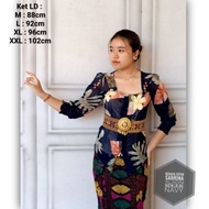 Kebaya Sifon Sabrina Tangan Kerut