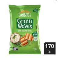 Sunbites Grain Waves Chips Sour Cream & Chives | 170g