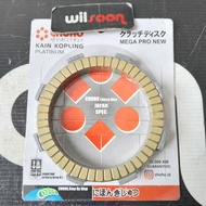 Clutch Lining Fiber Clutch Plate/ Clutch Plate Canvas/ Honda Mega Pro New Choho Canvas Clutch Set