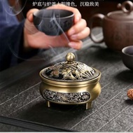 Antique Alloy Incense Burner Household 4 Hours Natural Coil Incense Bedroom Incense Incense Burner D