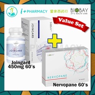 BIOBAY Nerve & Joint Health Combo Value Set [Joingard 60's + Nervopane 60's] Joint Pain, Nerve Pain,