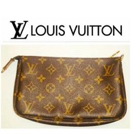 (售?)Louis Vuitton 路易威登 LV經典老花手拿包 晚宴包 收納包 船型包 M40712 狀況優 二手正品