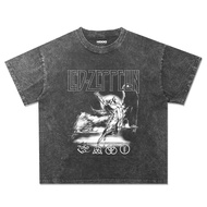 Led Zeppelin T-shirt Washing Oversize VIntage Led Zeppelin T-shirt