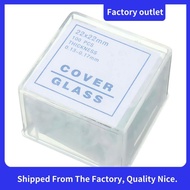 100pcs Transparent Slides Coverslips Coverslides 22x22mm For Microscope