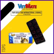 Papi#Db|Doxy(f=Tab(T=Antibacterial(N=for(Ja=Dogs(nI=and(dr=Cats(zd=100mg per 10 pcs