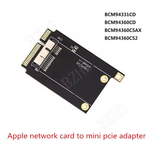 MINI PCI-E to wireless wifi card with line wireless card BCM94331CD BCM94360CD BCM94360CSAX BCM94360