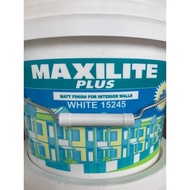 7L WHITE MAXILITE PLUS EMULSION PAINT( FREE ROLLER 7" SET ) DULUX PAINT BRAND / WALL AND CELING FINI