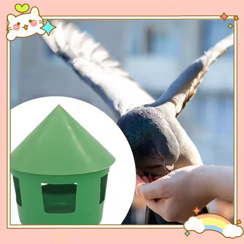 Pigeon Feeder House Portable Farm Food Dispenser for Budgie Pigeon Chook Hen Farm Pigeon Feeder Hous