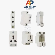 2-pin, 3-pin DIN Rail bar socket for electrical cabinet AC30-103, AC30-124