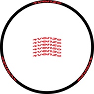 Venzo Bike Rim Decals 13pcs.