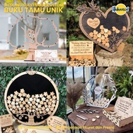 Wedding Guest Book Custom/ Unique Guest Book Custom Guest Book/ Wedding Guest Book - S, M