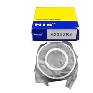 Bearing 6203 2RS ASB NIS Size 17 x 40 x 12 mm