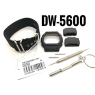 CASIO G-SHOCK BEZEL AND BAND FOR DW-5600 . NYLON STRAP