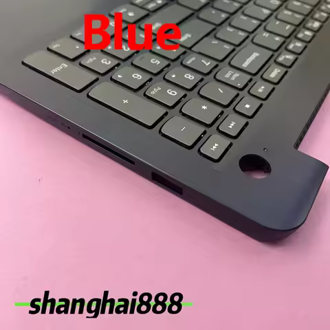 New For Lenovo ideapad 3 15ABA7 3 15IAU7 Palmrest with Backlit Keyboard (Blue)