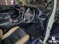 Toyota Vellfire (7 Seater) (2016-Present) (AH30) Basic Drips™ Car Mats Carpet Floor Mat Carmat