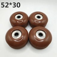 Skate board wheel 52x30 mm 78a 52 mm bearing abec-7 4 pcs/lot Skateboard Parts