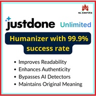 (24/7 Fast) Justdone Ai | Unlimtied Humanize Ai | Bypass Ai Tool v3