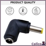 Cali 90 Degree Laptops Power Adapter Tip Portable DC5521 to DC5525 Connector Adapter Converter for N