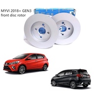 Bendix BR9622 Front Disc Rotor Perodua Myvi 2018 Gen3 depan