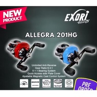 REEL EXORI ALLEGRA 201HG BC RATIO 6.3:1