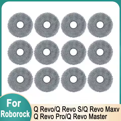 Mop Pads For Roborock Q Revo S/Q Revo Master/Q Revo Pro/Q Revo Maxv/Q Revo Curv Accessories Replacem
