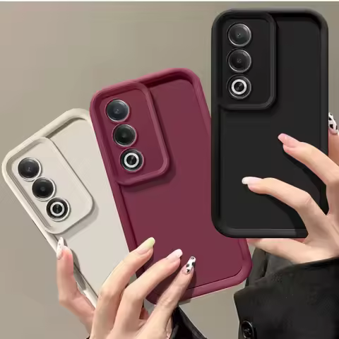 For OPPO A3 Pro A3Pro Case For Appo K12 K 12 A80 A 80 5G Matte Back Cover Skin Feel Protection Shock