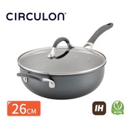 美亞 - (電磁爐適用) 26cm/4.25L易潔有蓋萬用鍋 - Circulon A1 (#81828-T)