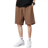 Regular size unisex waffle shorts breathable sweatershorts athletic causal comfortable for women men