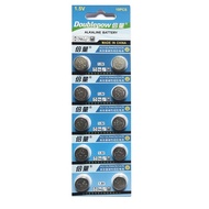 [SG] [10 Pieces] Doublepow AG13 SR44SW LR44 357 Button Alkaline Battery