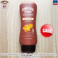 60% Sale !!! EXP:08/2025 Hawaiian Tropic® Lotion Sunscreen Island Tanning SPF Water Resistant Cocoa