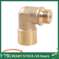 M18x1.5 90 Degree Oxygen Sensor Extender Brass Oxygen Sensor Spacer O2 Sensor Adapter Oxygen Sensor 