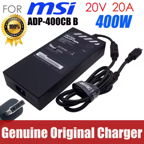 Original DELTA ADP-400CB B 20V 20A 400W Adapter Charger For MSI TITAN 18HX A14VIG CREATOR PRO X18 La