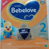 Susu Bebelove 2 (6-12 Bulan) 200gr / Susu Bayi