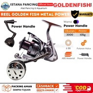 Reel Pancing Golden fish Metal Power 2000 3000 4000 6000 Body Metal Power Handle 8+1 BB