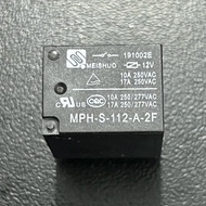MESIN Relay meishuo MPH-S-112-A-2F 4 pin 12V coil, coffee machine relay