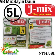 Baru Ab Mix Sayur Daun Pekatan 5 Liter / Ab Mix 5 Liter J-Mix /