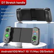 NEW LED D7 Wireless Bluetooth Gamepad Phone Stretch Game Handle Dual Hall Body Sense Android iOS Com