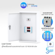 ตู้โหลดเซ็นเตอร์ 3 เฟส 12-36 ช่อง พร้อมเมน+ลูกเซอร์กิตเบรกเกอร์ Load Center 50-125A (รับประกันสินค้า