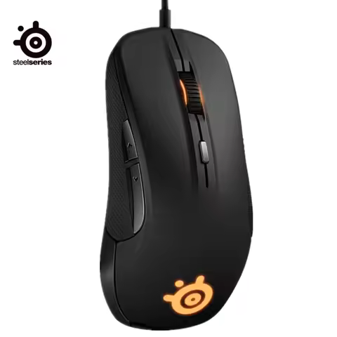 100% Original SteelSeries Rival 300S Gaming Mouse Wired 7200 DPI RGB LED LOGO Optical Mouse Gamer US